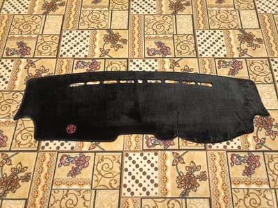 Velvet dashboard carpet