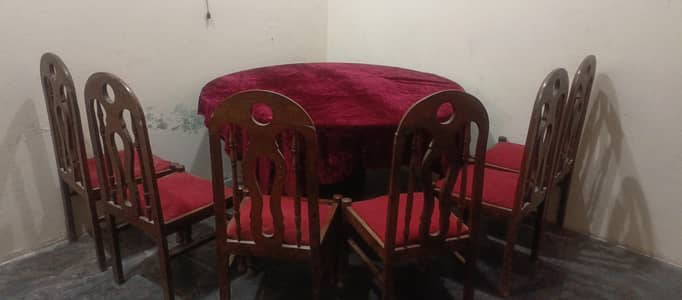 dining table for sale in 15k