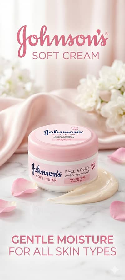 Johnson's Soft Cream Face & Body