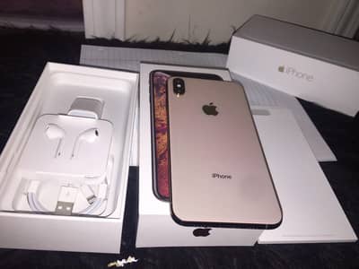 Apple iphone xs max official PTA approved 256  Whatsapp 03362166429