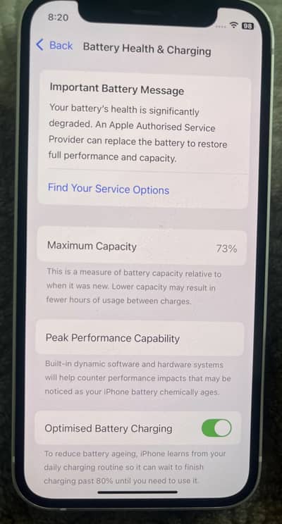 Iphone 12 mini in excellent condition