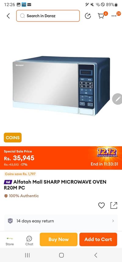 microwave oven