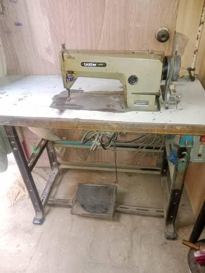 brother ki original machine hai all okay completely