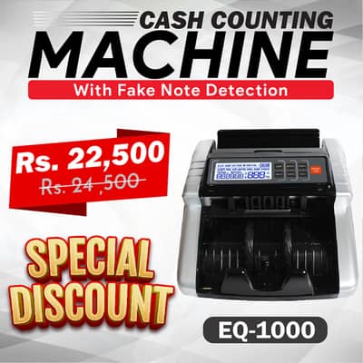 cash currency note counting machines with fake detection