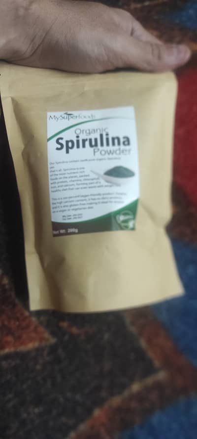 spirulina powder 100% pure 70% protein