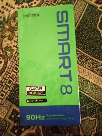 SMART 8 (4+4= 8 GB Ram) & ( 64GB )