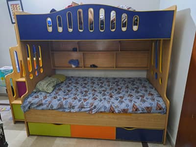 kids double bed