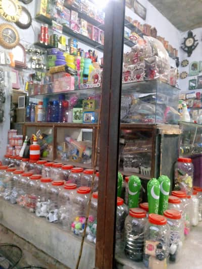 display glass counter