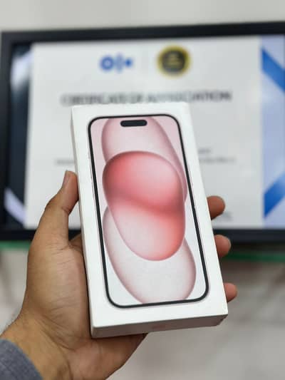Apple iPhone 15 128GB Non Active Box Pack Pink At New Tech