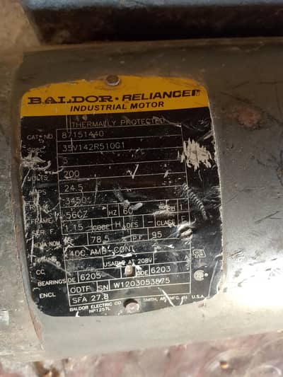 5hp Japanese single phase motor