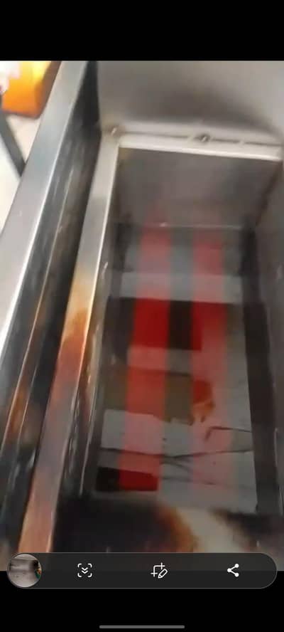 Fryer 16 liter with hot shet