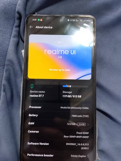 Realme GT 7 12 GB RAM 512 ROM