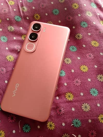 Vivo y21d 6GB+128GB New Mobile  Coral Red Colour
