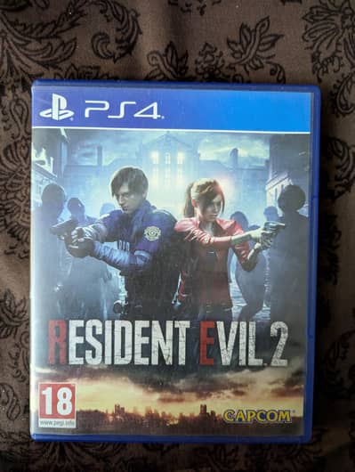 Resident evil 2 remake ps4 disc | playstation 4