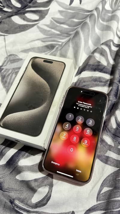 Iphone 15 pro max non ptA