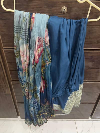 3 piece party wear dress