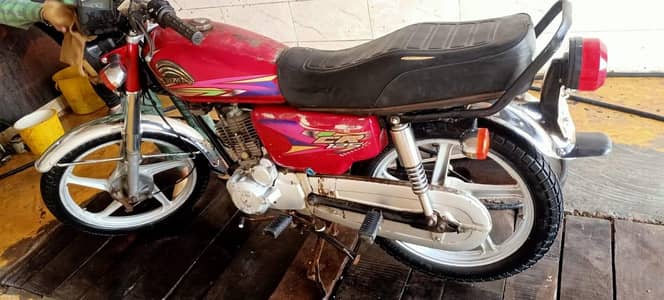 Crown 125self start gear