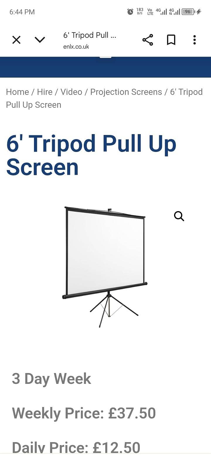 projection screen 0