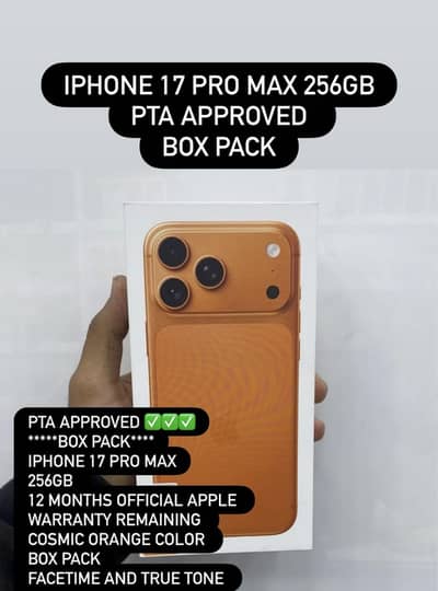17 pro max 256 orange