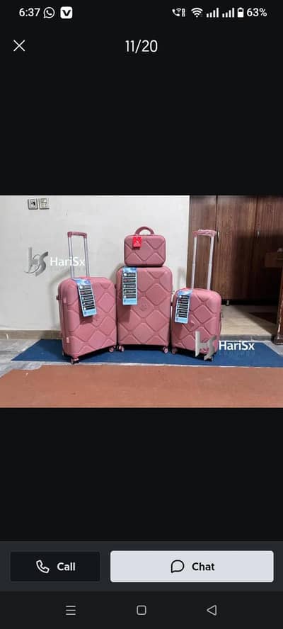 imported luggage for unbreakable sheet  10 year