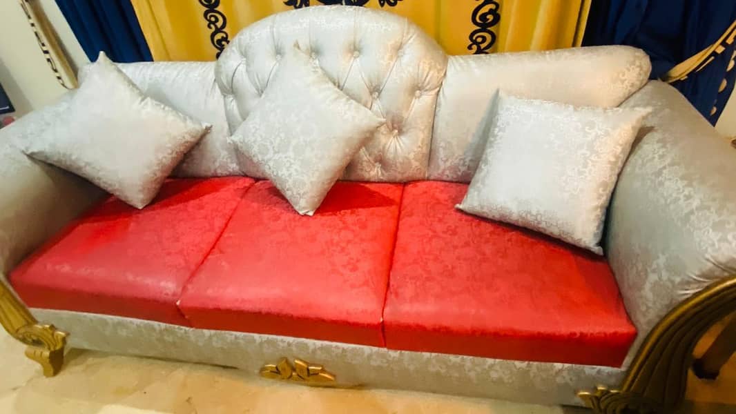 Leather Sofa Set Complete 2