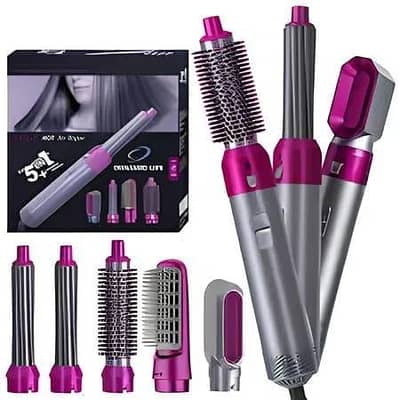 5 in 1 Hair Styler multi-function Professional Styling Tool