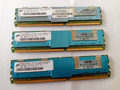 Server ECC RAM DDR2 2GB 5Pcs