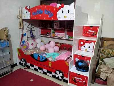 children bunker bed urgent sale wothout mattress