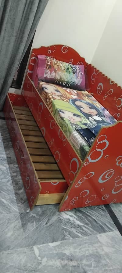 Double bed for children's