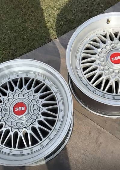 17 inch BBS rims with tyres