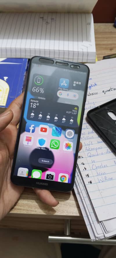 Huawei mate 10 lite (with box)