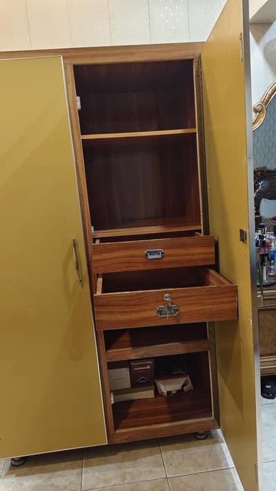 beautiful wardrobe in uv sheet