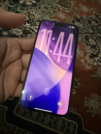 iPhone 15 pro max jv 256gb natural titanium health 95 Condition10/10