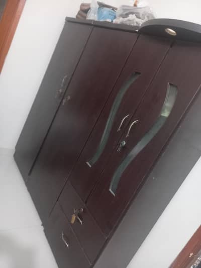 large size 3 door cupboard.