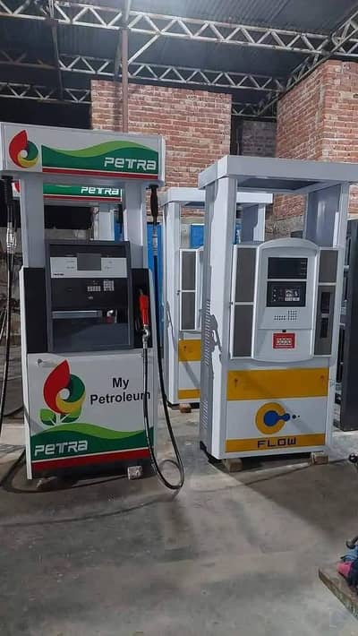 Malik fuel dispenser electrozone and oil tank canopy makers Multan Pak