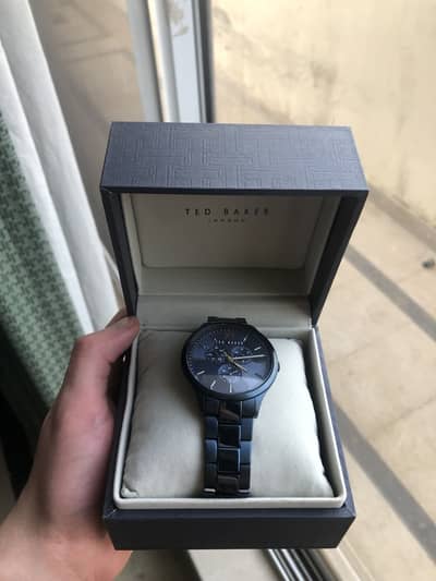 Original Ted baker manhatt multifunction quartz blue dial 42mm