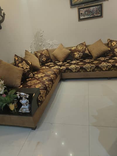 9 seater L shaped sofa set