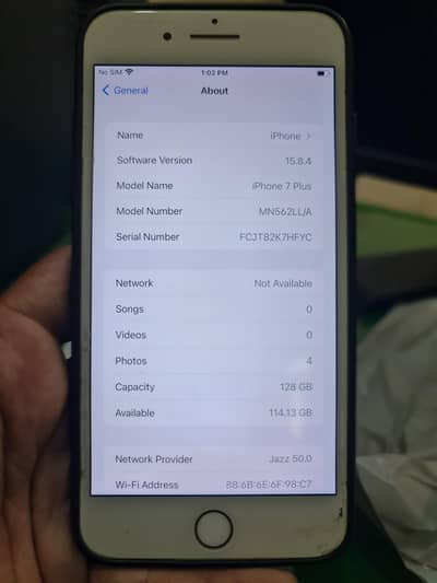 iPhone 7 plus 128 PTA