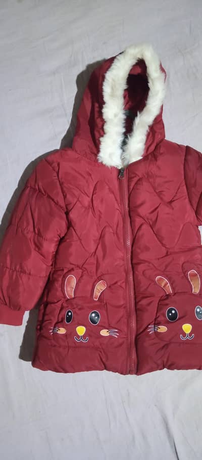 baby girl jacket cot