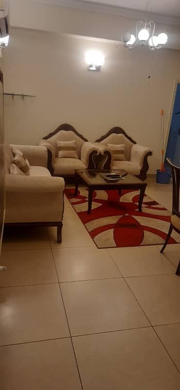 DIPLOMATIC ENCLAVE KARAKAROM 2 BED FURNISHED APPARTMENT FOR RENT