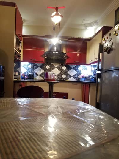 BLOCK-K BEAUTIFUL TWO BED LOUNGE NOOR PALACE LIFT AVAILABLE NORTH NAZIMABAD