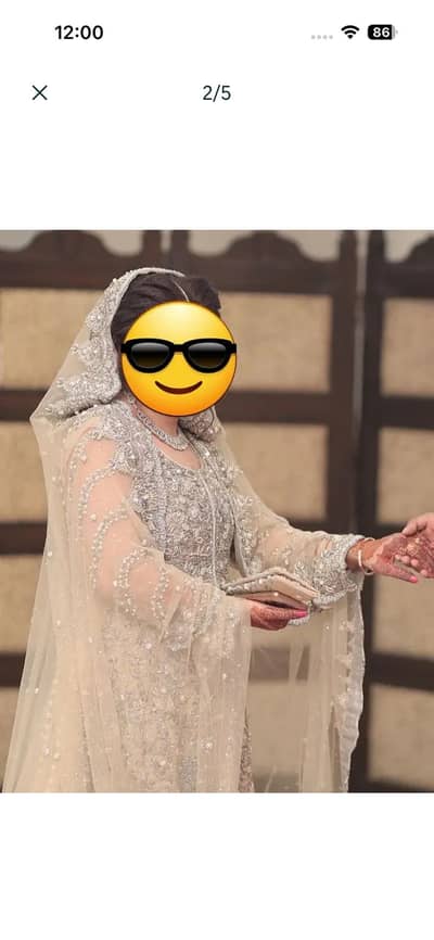 Fashion ka Ghar waleema long tail maxi