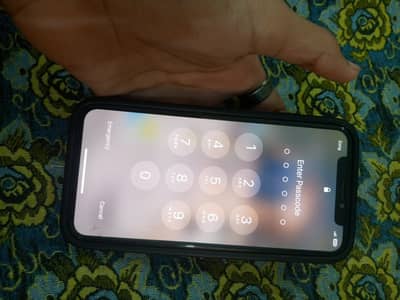 Ipohone x 64 gb bettra halte 100 hai or faca id iss fail hai