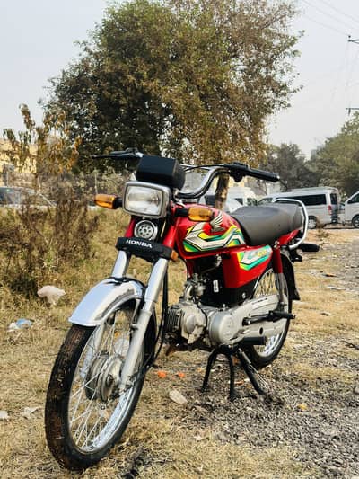 Honda CD-70 Unregistered