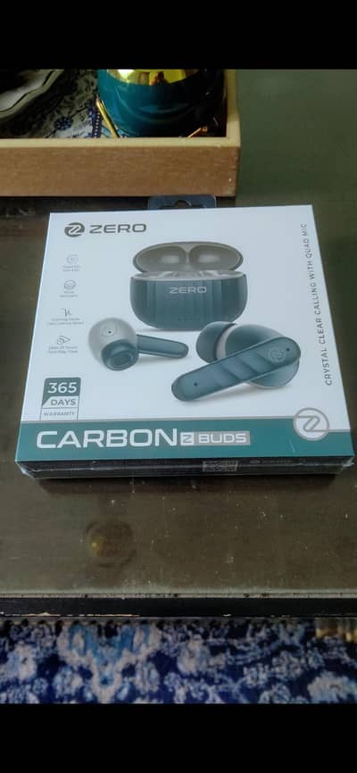 Zero Carbon Earbuds brand new