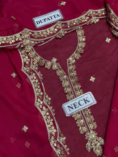 CHIFFON Suit With MALAI Trouser