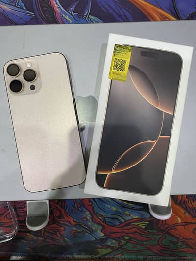 iPhone 16 Pro Max 256GB Desert Titanium PTA Approved