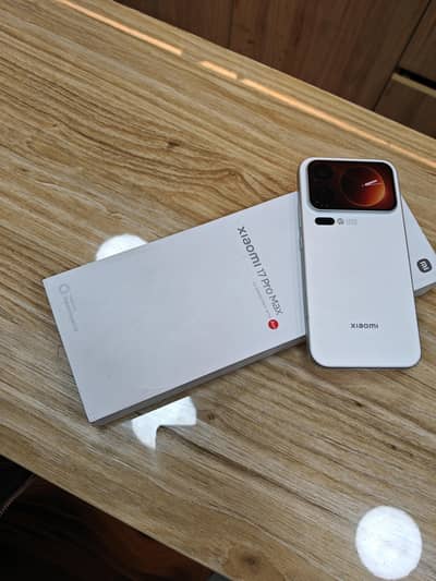 xiomi 17 pro max 16/512 white non pta