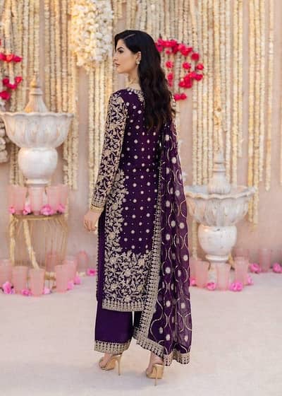 Luxury | Chiffon | Party | Wear | Dress