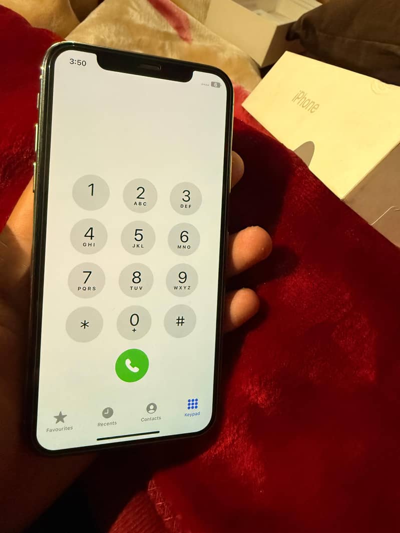 iPhone X  64GB PTA Approved 3